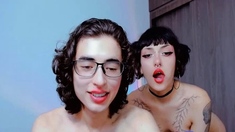 Hot Shemale Couple Sex On Live