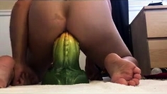 Thick milf webcam slut anal masturbation cam