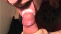 Older neighbor guy likes to blow me and eat my cum